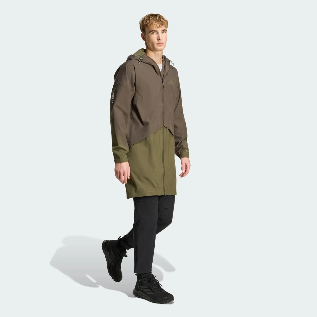 Detalle de Parka impermeable Terrex Multi 2 Layer CLIMAPROOF de Adidas