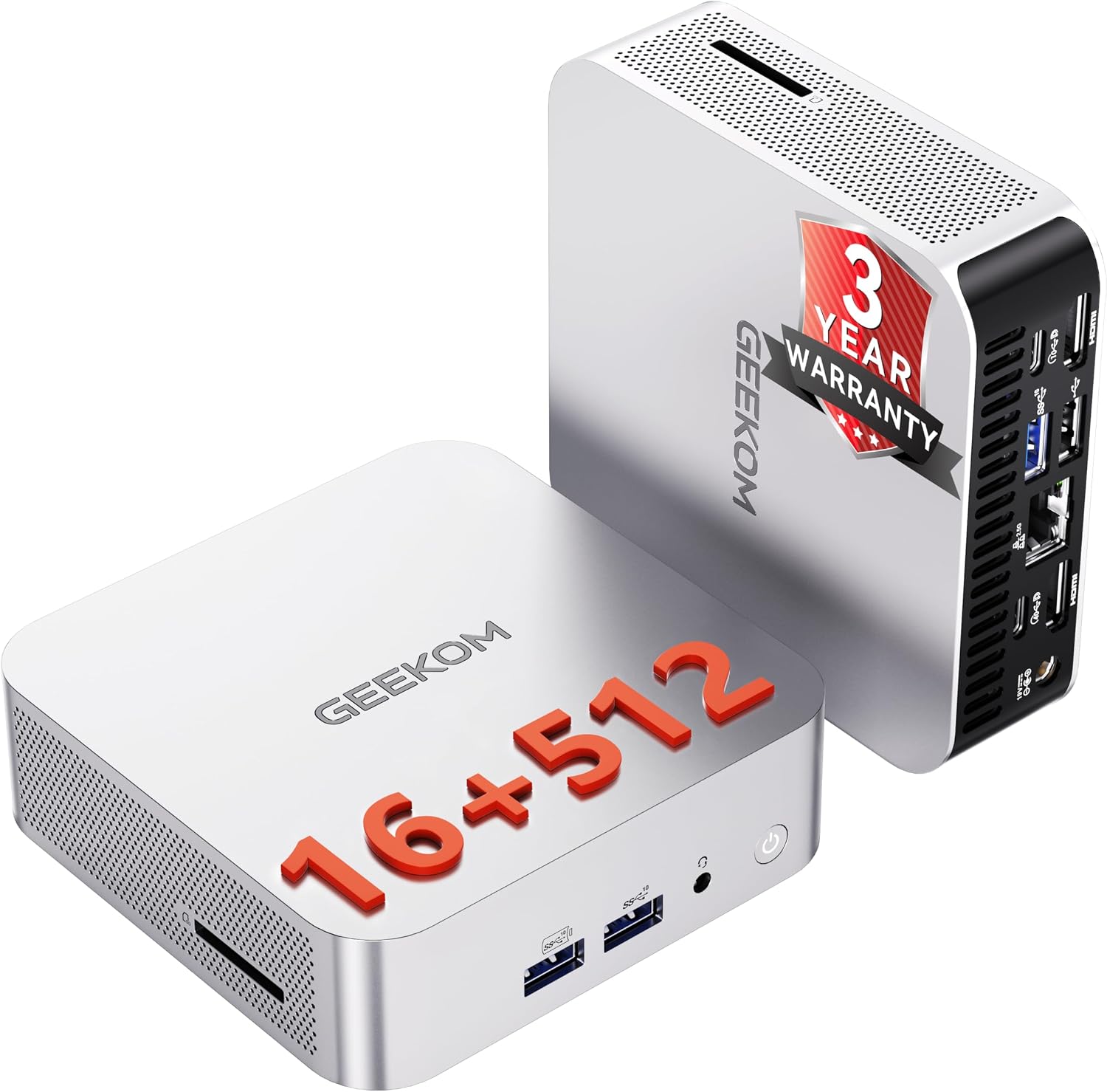 Detalle de GEEKOM A5 Pro Premium Mini PC: A compact, scalable workstation for office, education, and IT tasks