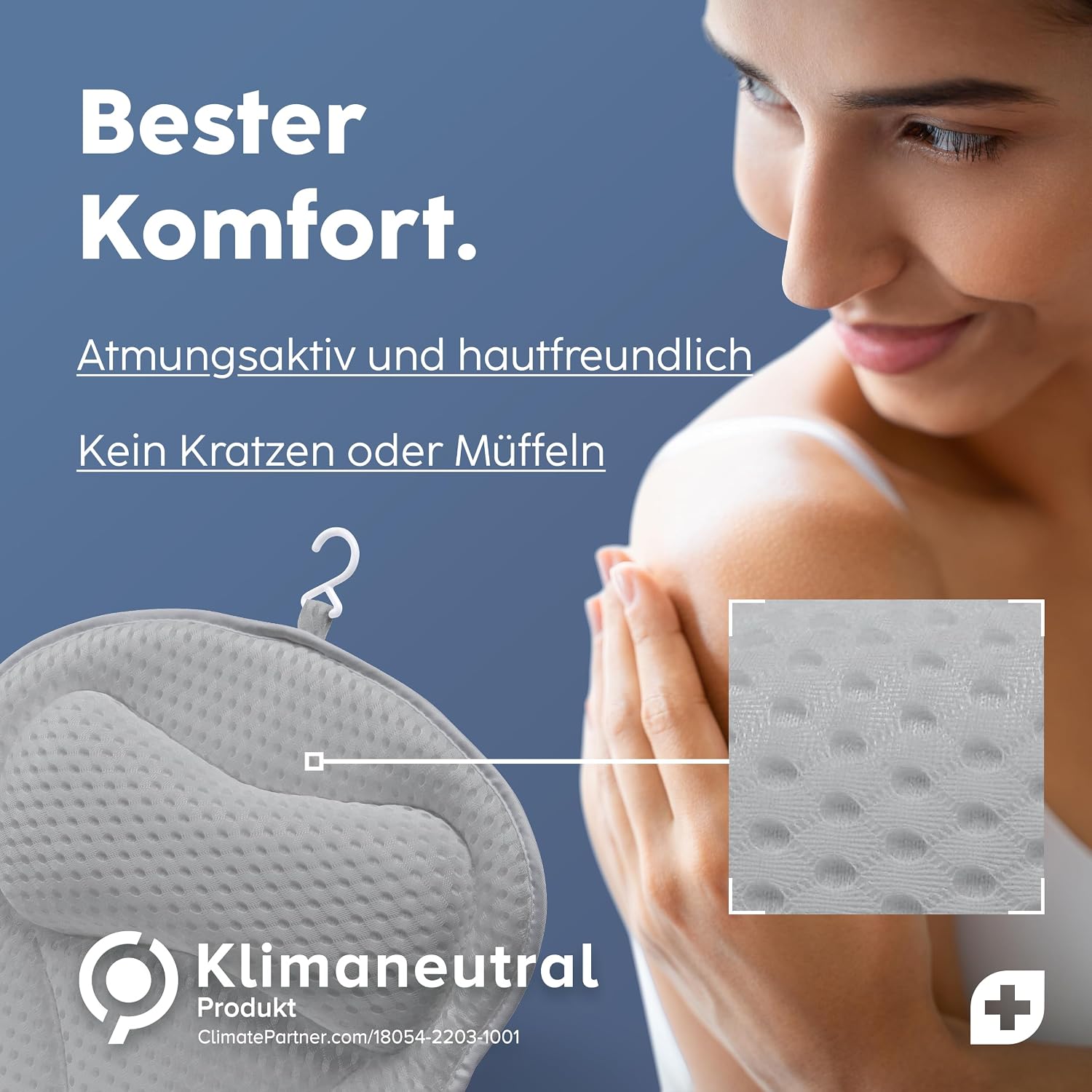 Thumbnail 6 de Vesta+ Badewannenkissen L Nachtblau
