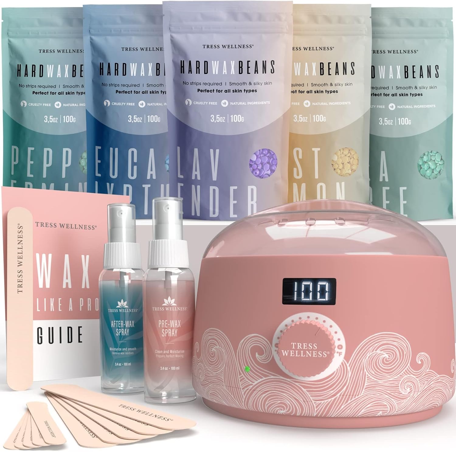 Thumbnail 6 de Tress Wellness Waxing Kit with silicone bowl