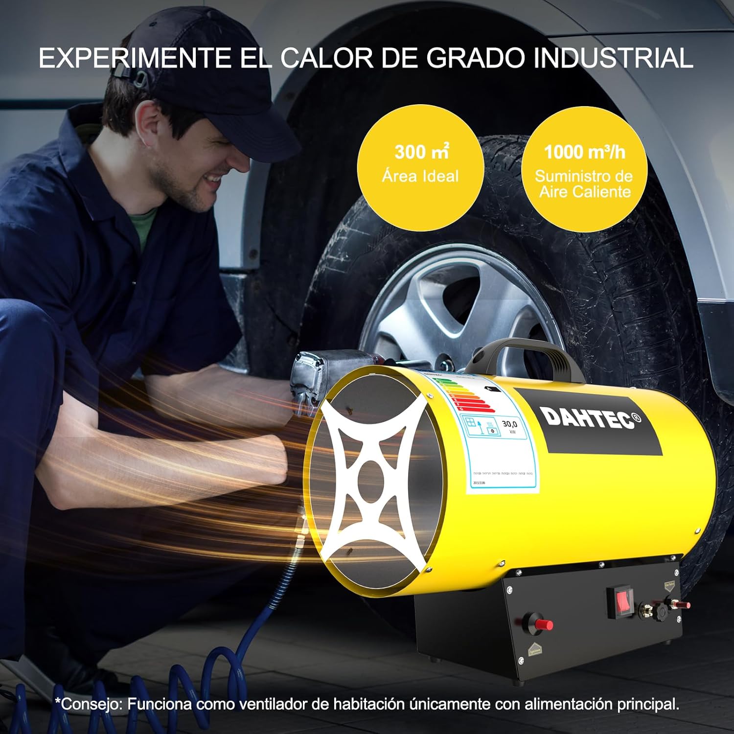Thumbnail 5 de DAHTEC Calefactor de gas 18-30 kW