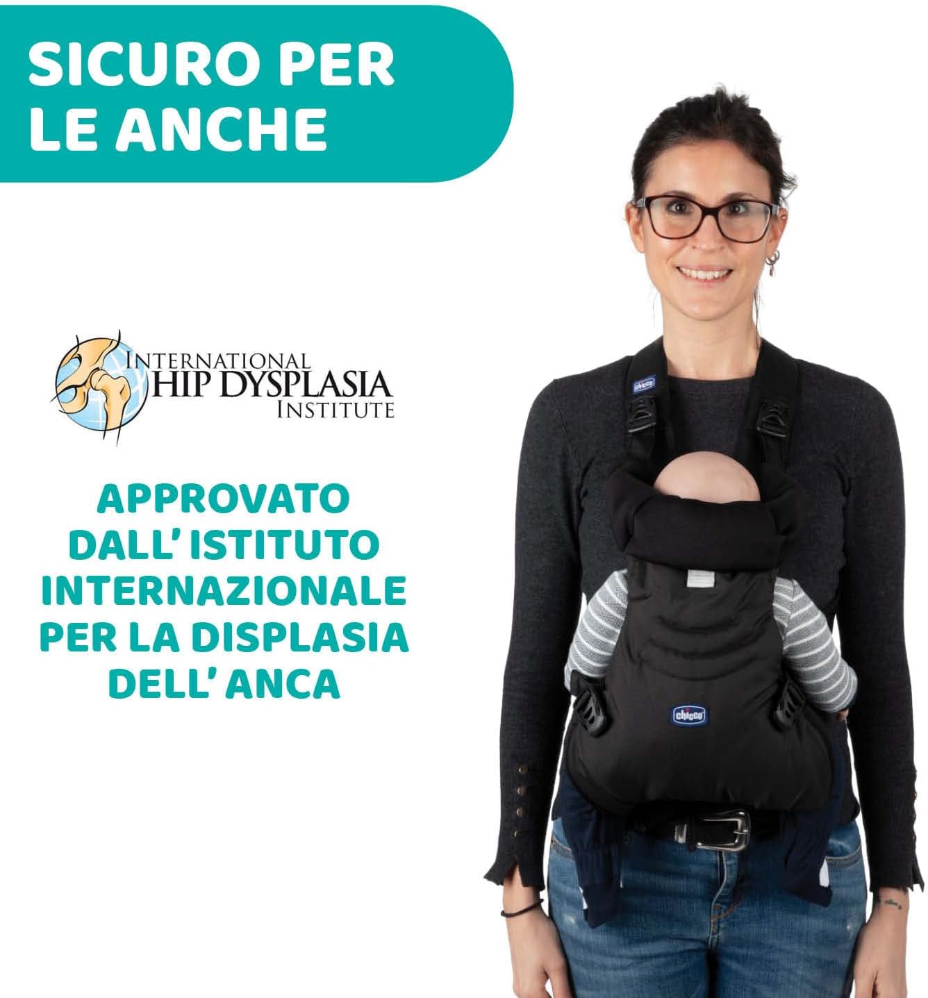 Thumbnail 4 de Chicco Easyfit Marsupio Neonati Ergonomico: supporto, versatilità e semplicità d’uso dalla nascita a 9 kg