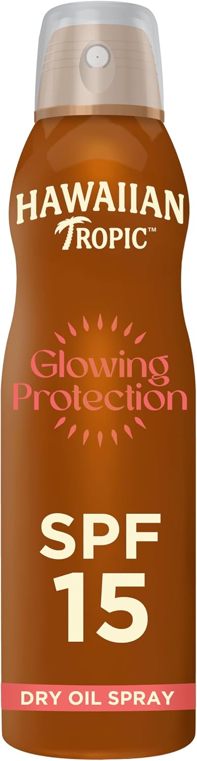 Hawaiian Tropic Brume huile sèche SPF 15 🌴