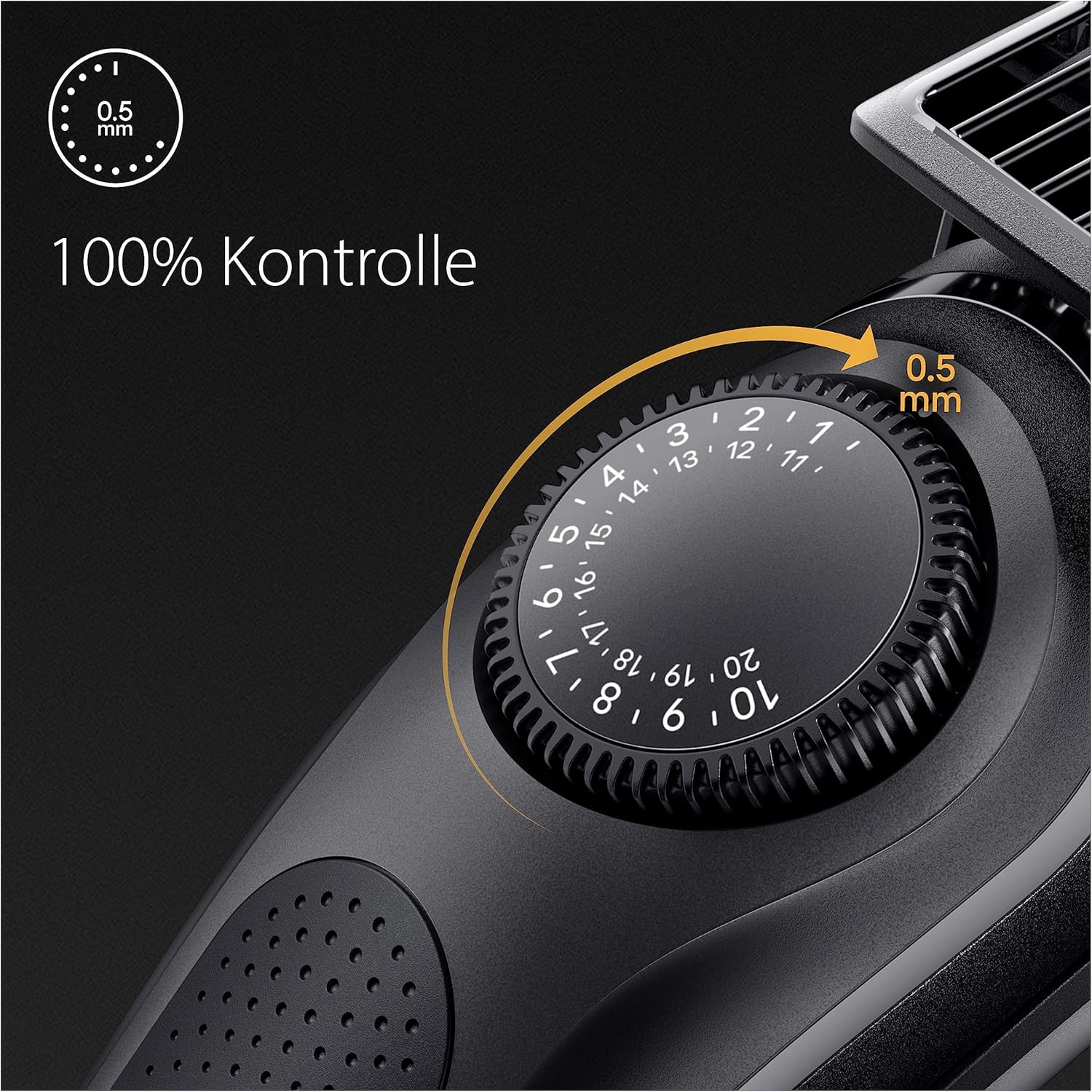 Detalle de Braun Barttrimmer Series 7 BT7441 – Präzise 40 Längeneinstellungen, ProBlade, 100 Min Laufzeit