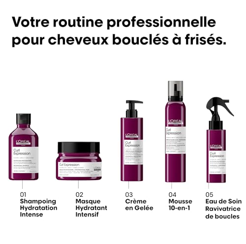 Thumbnail 6 de L'Oréal Professionnel Curl Expression Crème Lavante Hydratation Intense – Shampoing Cheveux Bouclés & Frisés (300 ml)