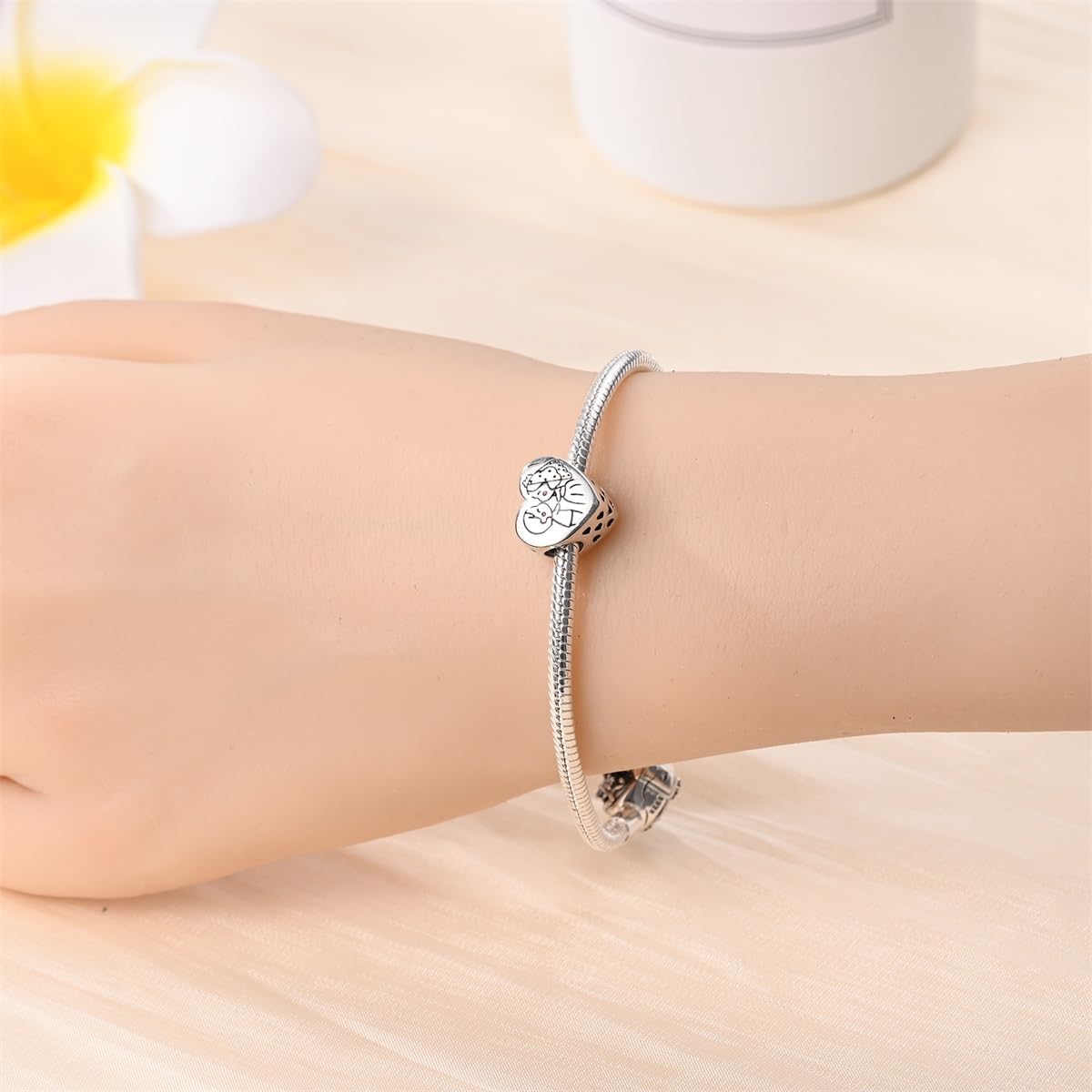 Thumbnail 3 de Pandach Charm Anhänger aus 925 Sterling Silber – kompatibel mit europäischen Armbändern und Halsketten