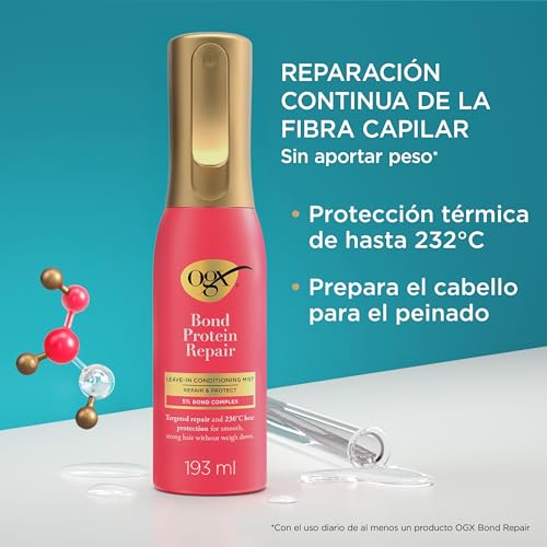 Detalle 2 de OGX protector térmico 193 ml