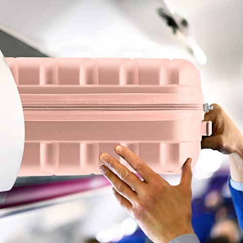 Thumbnail 4 de Flight Knight Lightweight 4 Wheel ABS Cabin Suitcase 55x35x20cm