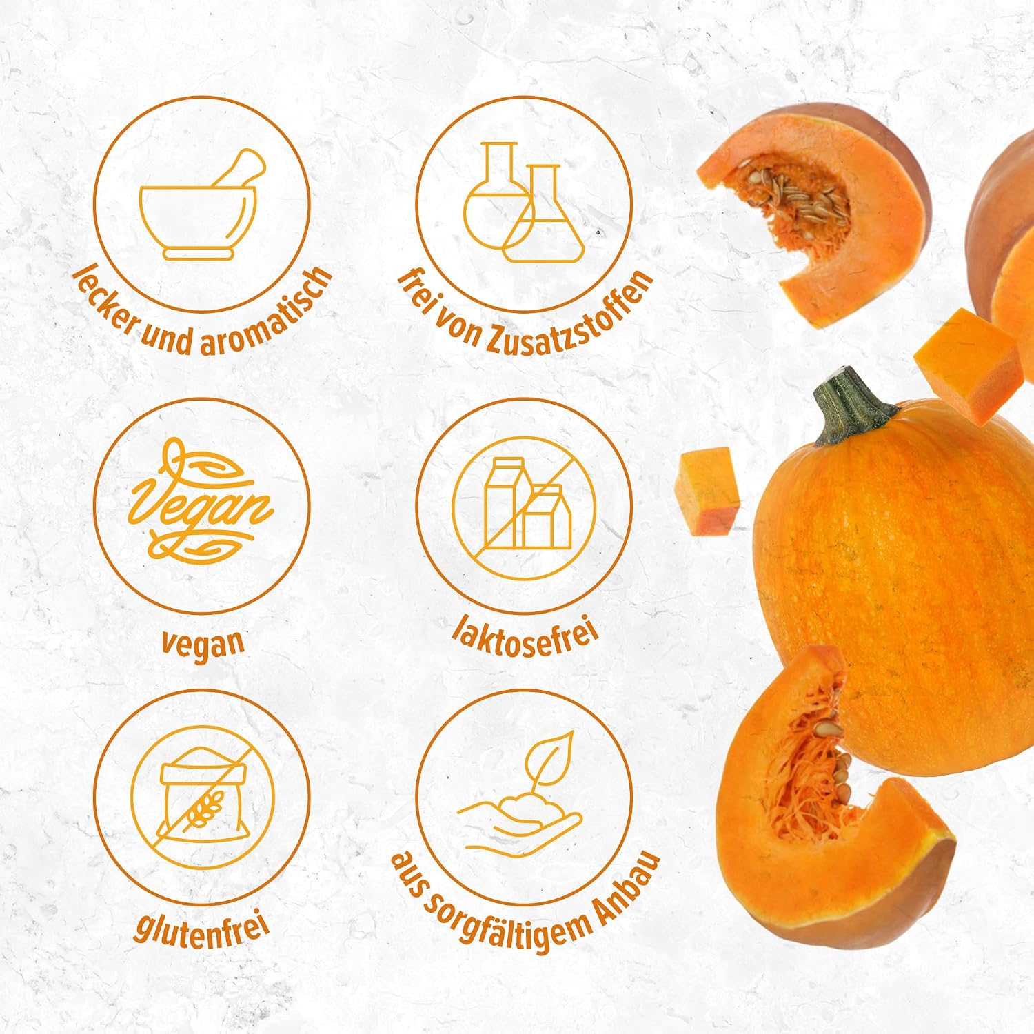 Detalle de Pumpkin Spice Monte Nativo (250 g) – Kürbis Gewürz