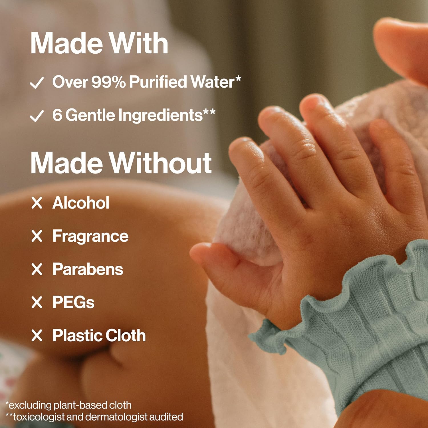 Detalle de Baby Wipes for Sensitive Skin 576 Count