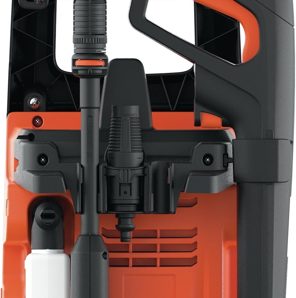 Detalle 2 de BLACK+DECKER Idropulitrice ad Alta Pressione BXPW1600PE con Patio Cleaner e Spazzola Fissa – 125 bar, 1600 W, 420 l/h