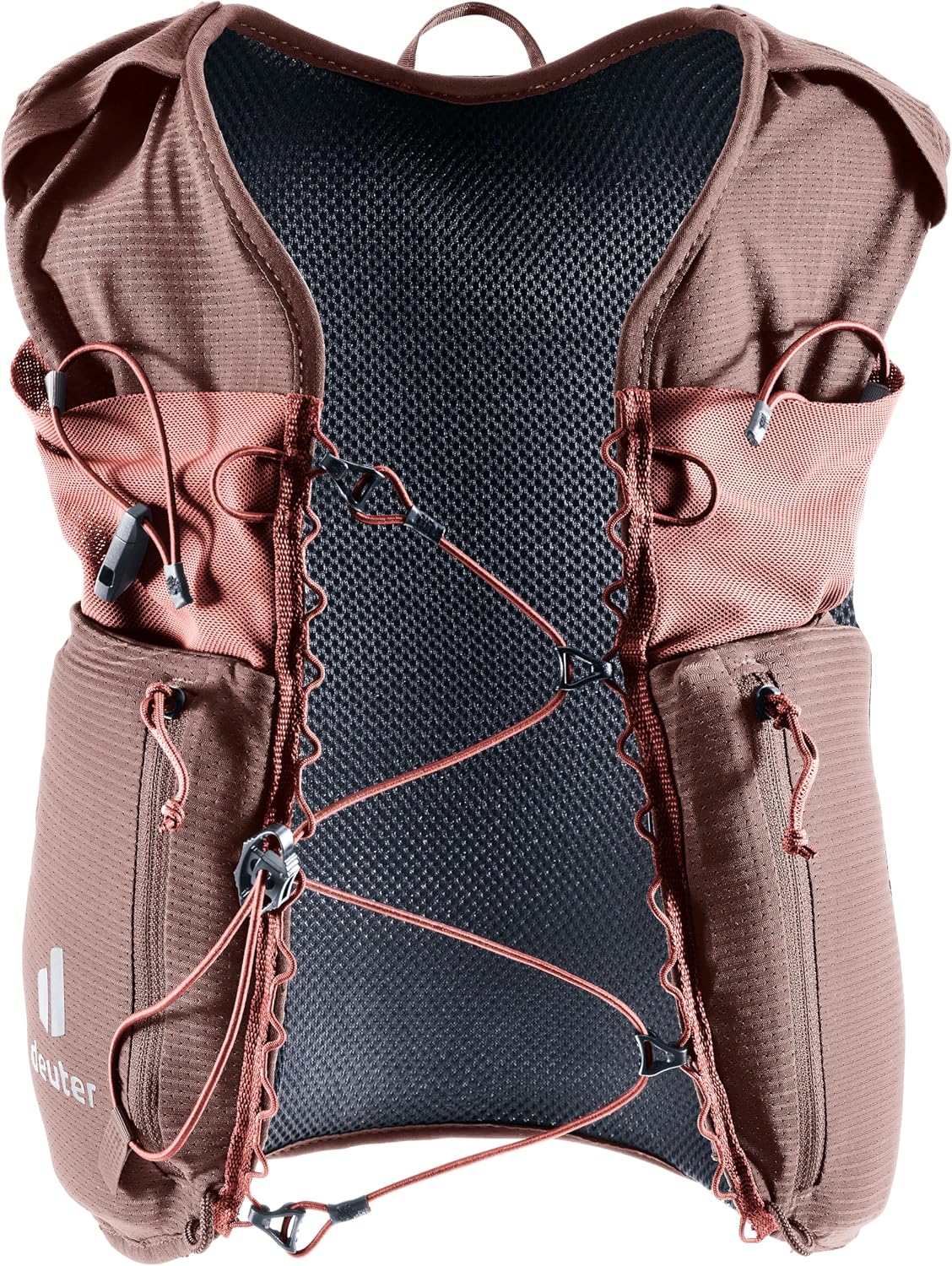 Detalle 2 de Deuter Traick 9 SL Gilet d’Hydratation Femme – Trail Running