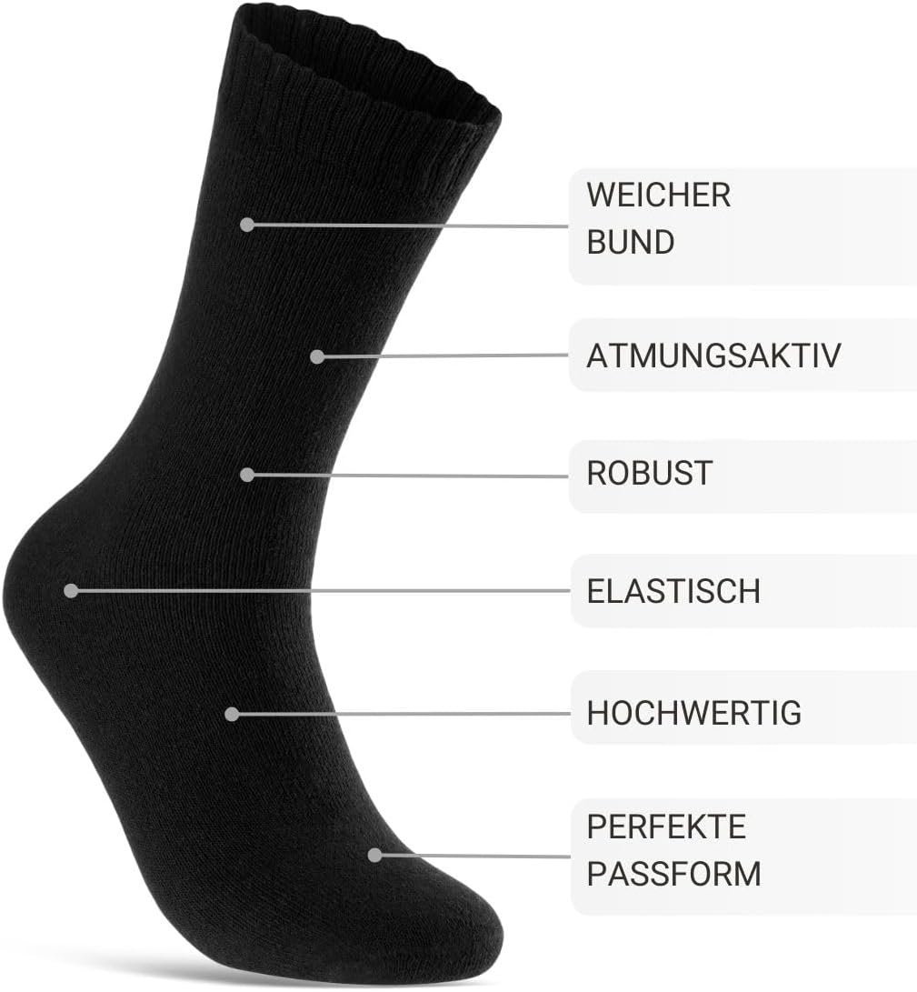 Detalle de sockenkauf24 Thermo Socken 12 Paar