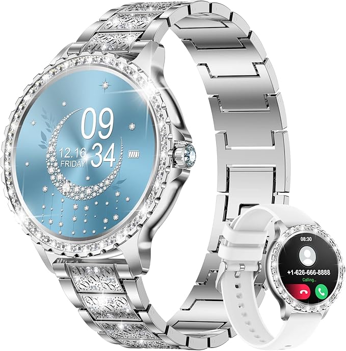 Detalle de LIGE Reloj Inteligente Mujer con Llamada Bluetooth y Funciones⏱