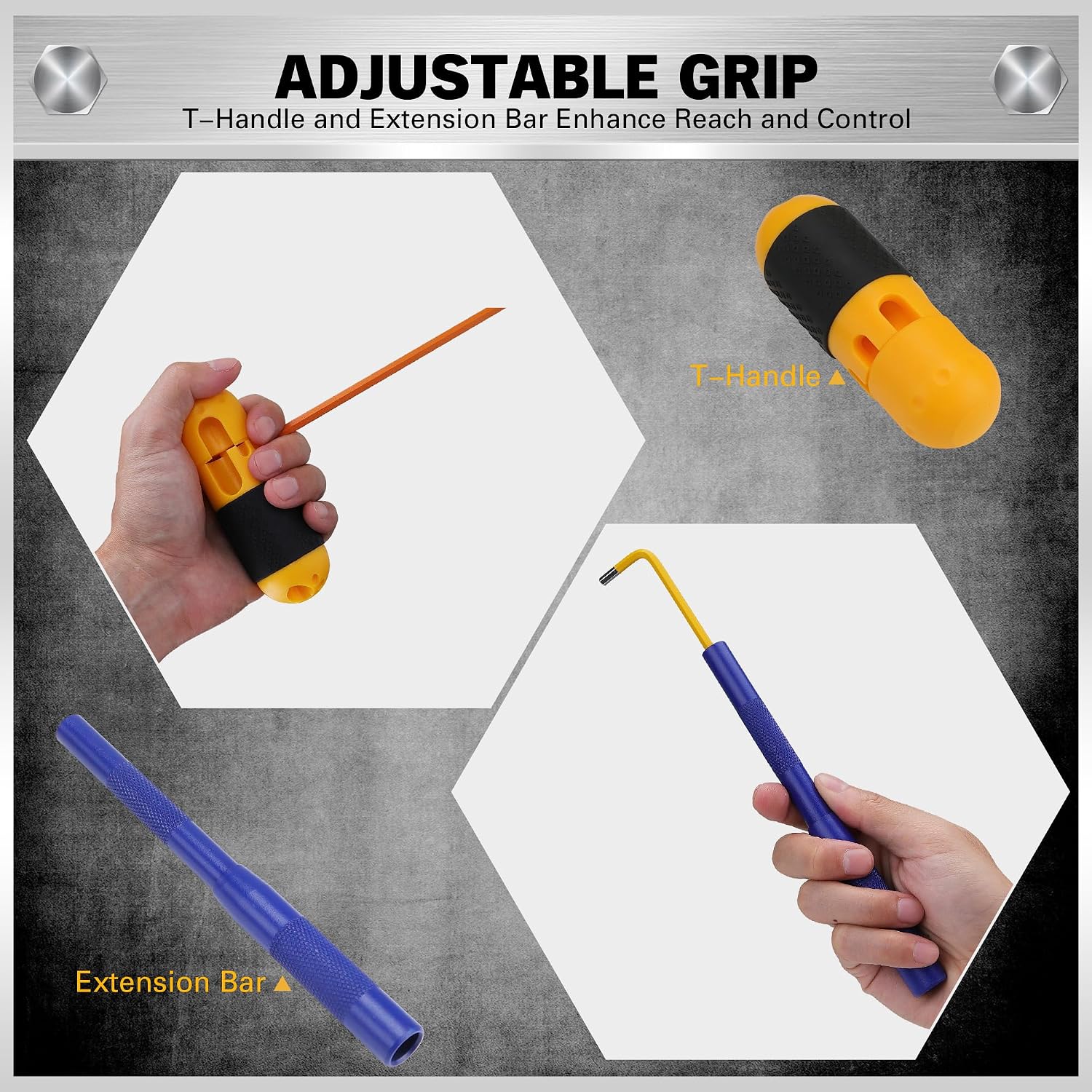 Thumbnail 6 de ELEAD 29-Piece Hex & Torx Key Set, SAE and Metric, Long-Arm Ball End