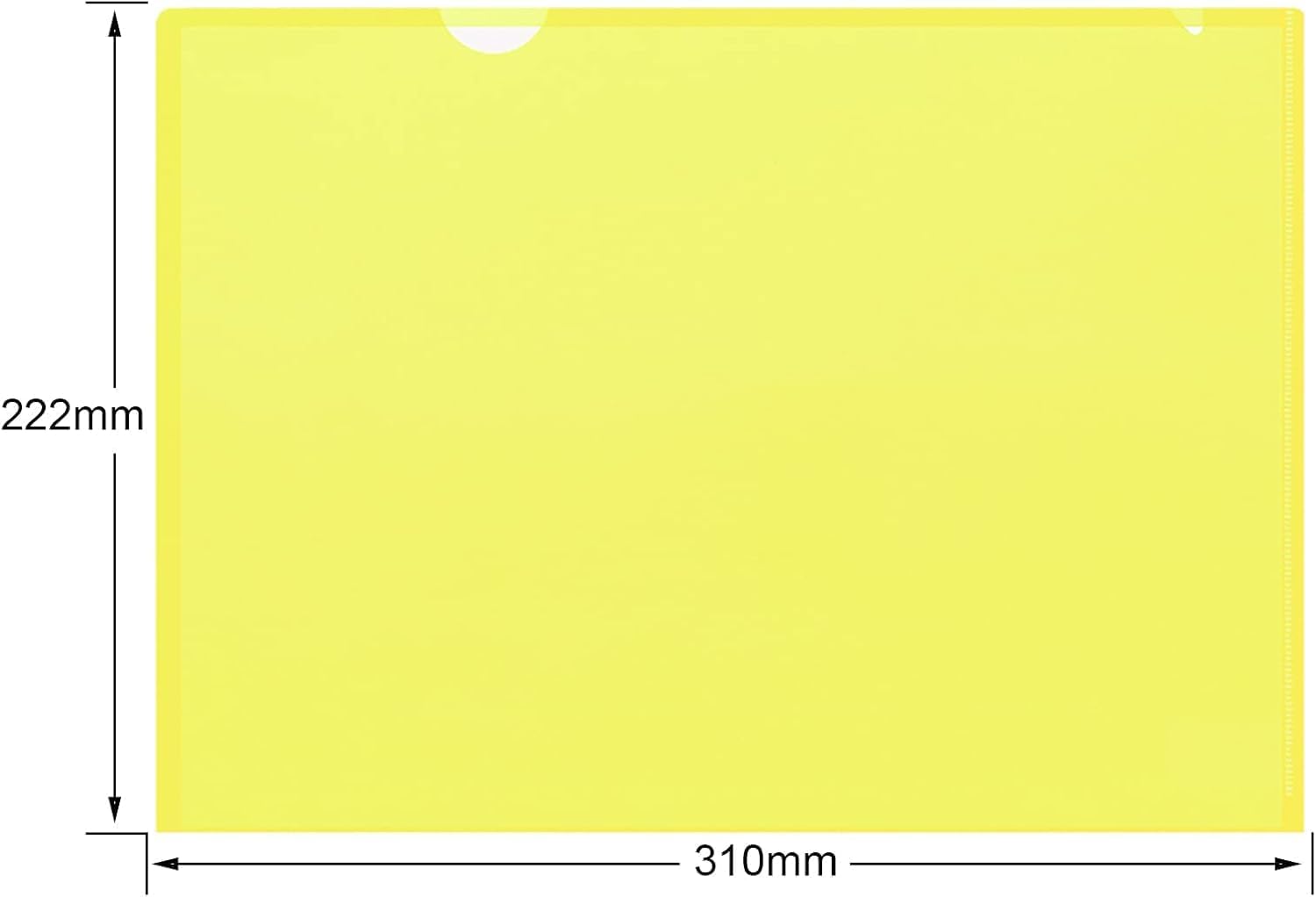 Thumbnail 1 de ZCZN Cartelline Portadocumenti A4 in Plastica, 14 pezzi, 7 colori brillanti, 31 cm x 22 cm