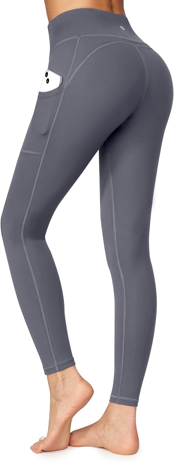 Thumbnail 6 de Ewedoos Gym Leggings with Pockets – High Waisted Yoga Pants for Women (Squat Proof, Moisture-Wicking)
