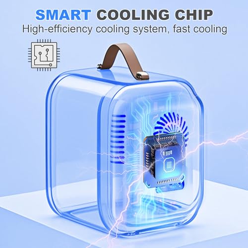 Detalle 2 de Enventor Mini Fridge 4 Litre: Portable Cooler and Warmer for Home or Car