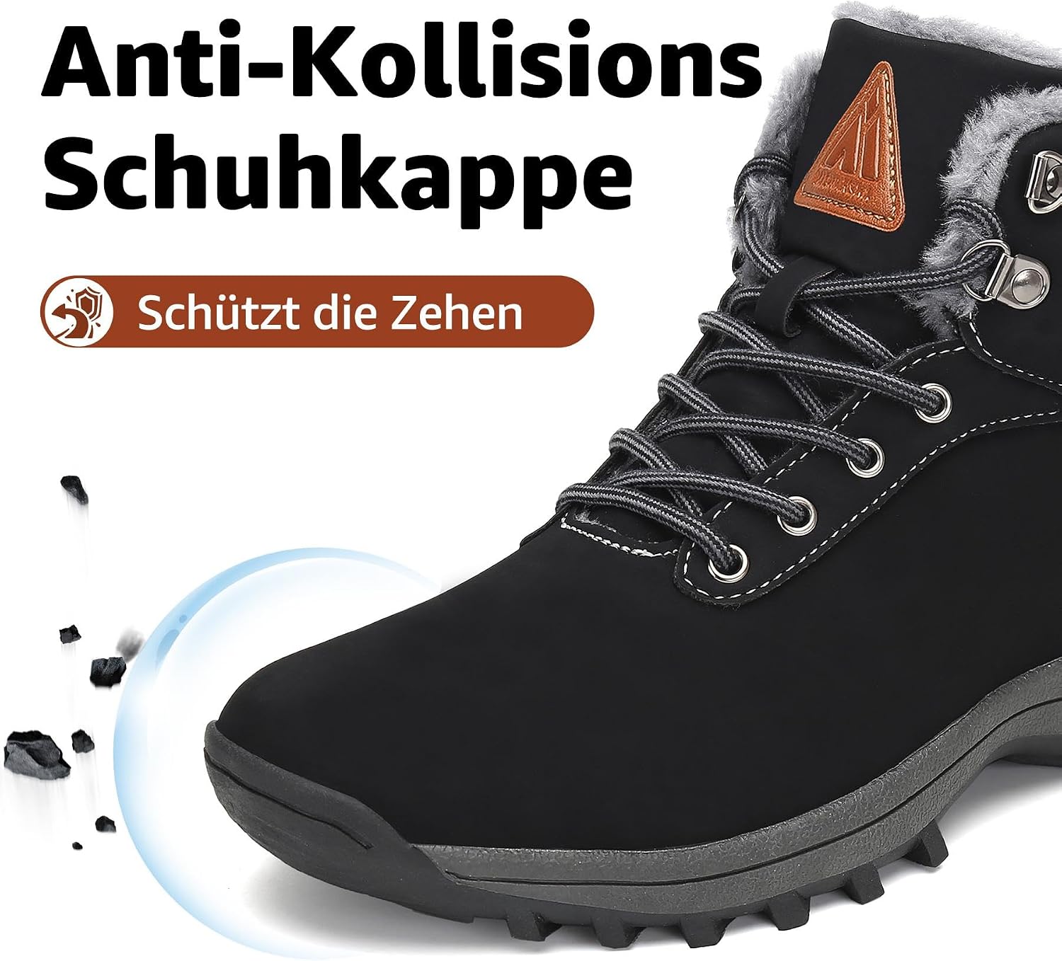 Detalle 2 de Mishansha Botas de Nieve impermeables 36-48