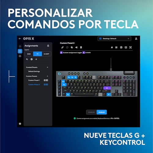 Thumbnail 3 de Logitech G G915 X Teclado Mecánico Gaming, US QWERTY