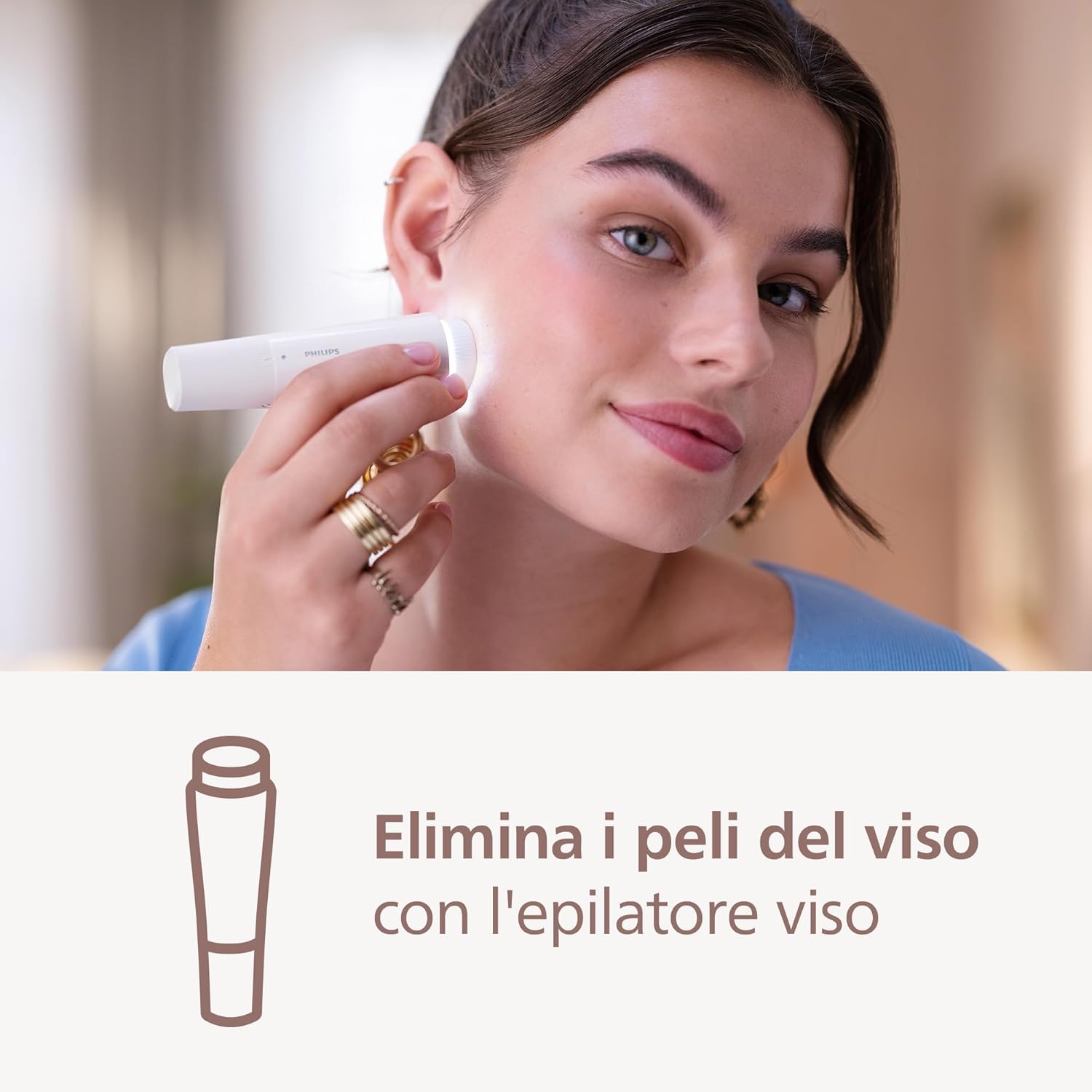 Thumbnail 3 de Philips Beauty Set Serie 9000 BRE770/92: epilatore completo wireless 6 accessori