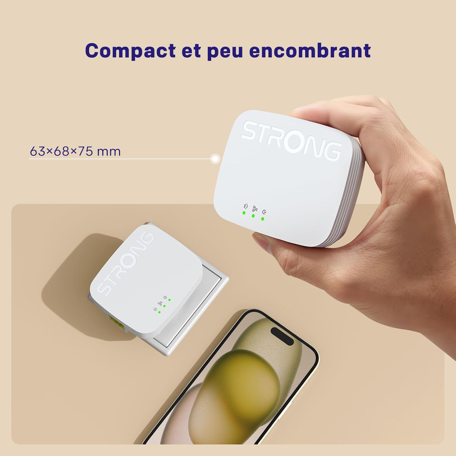 Thumbnail 3 de Strong PL600M CPL 600 Mbps 📶