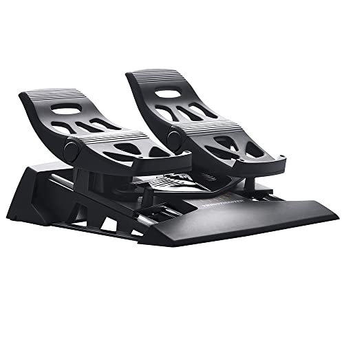 Detalle de Thrustmaster TFRP T.Flight Rudder Pedals para PC y PS5 (con S.M.A.R.T y freno diferencial)