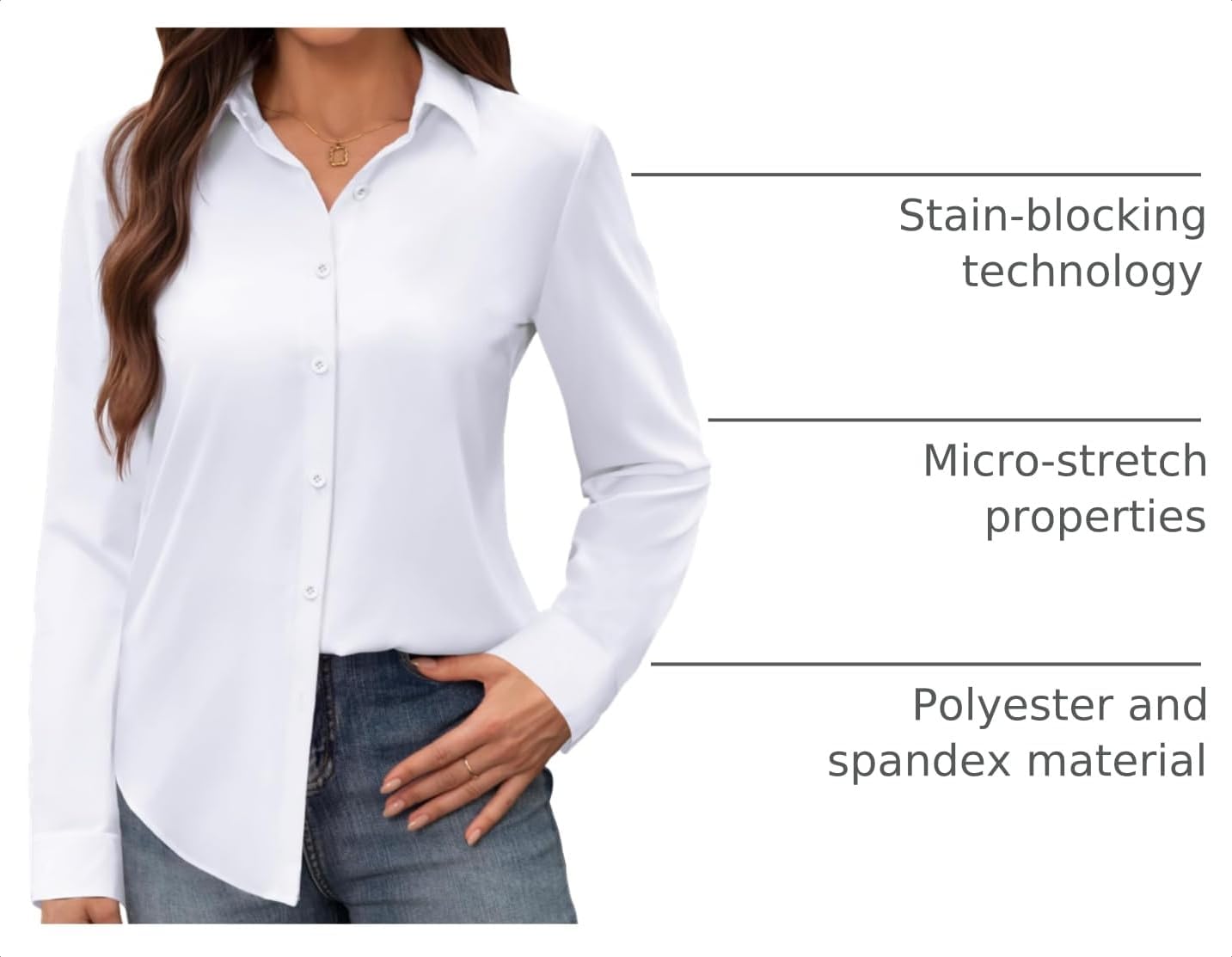 Thumbnail 3 de siliteelon Stain Shield Stain-Resistant Shirt