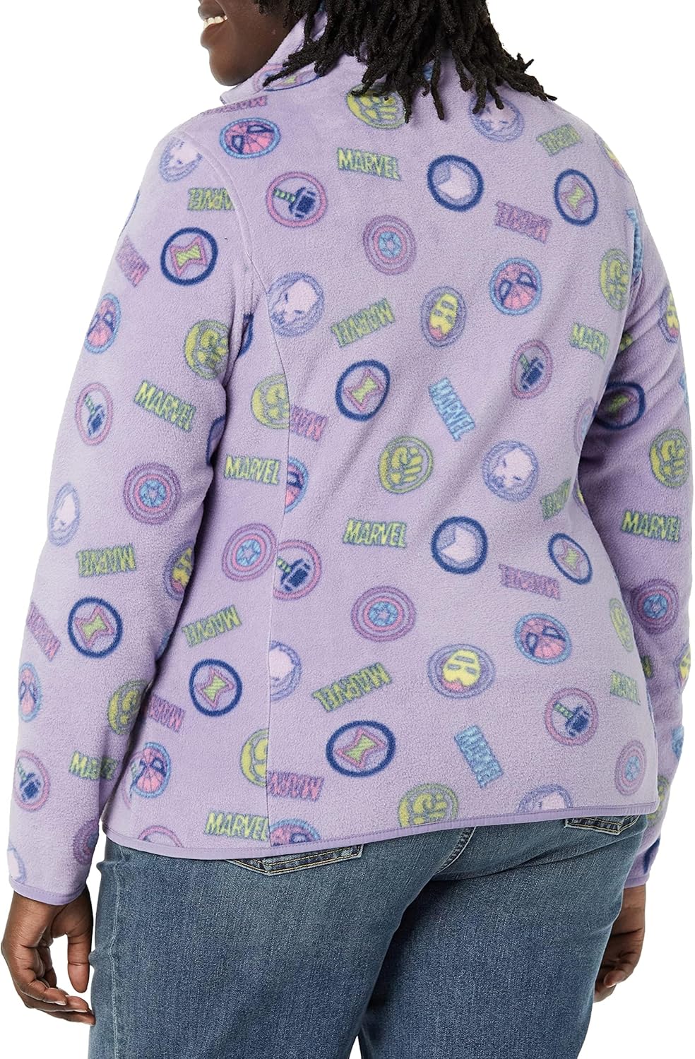 Detalle de Amazon Essentials Women's Polar Fleece Full-Zip Mock Jacket