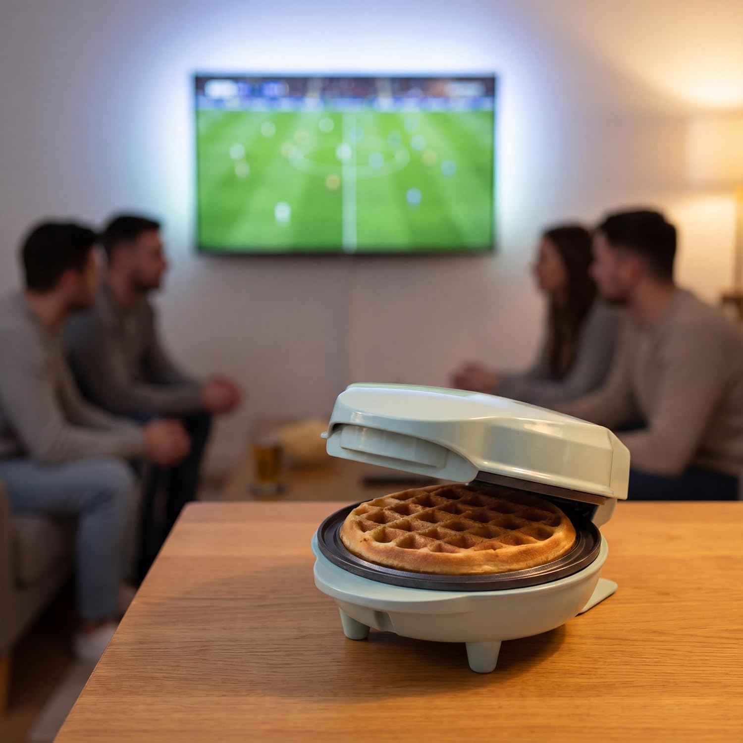 Detalle de Bestron Mini-Waffeleisen 550 W 🧇