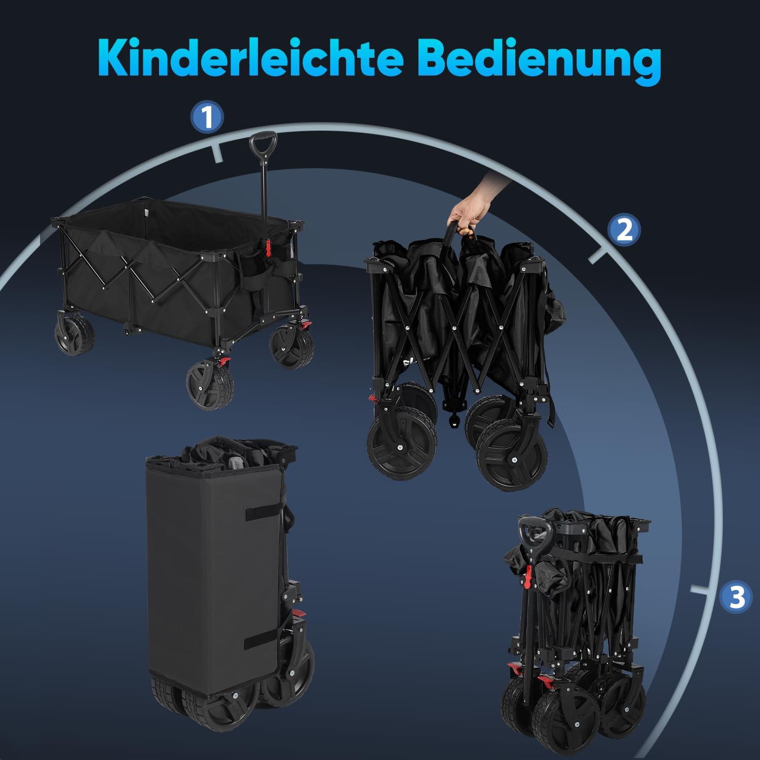 Thumbnail 5 de Sekey XXL Plus Bollerwagen 200L 200KG đź›’