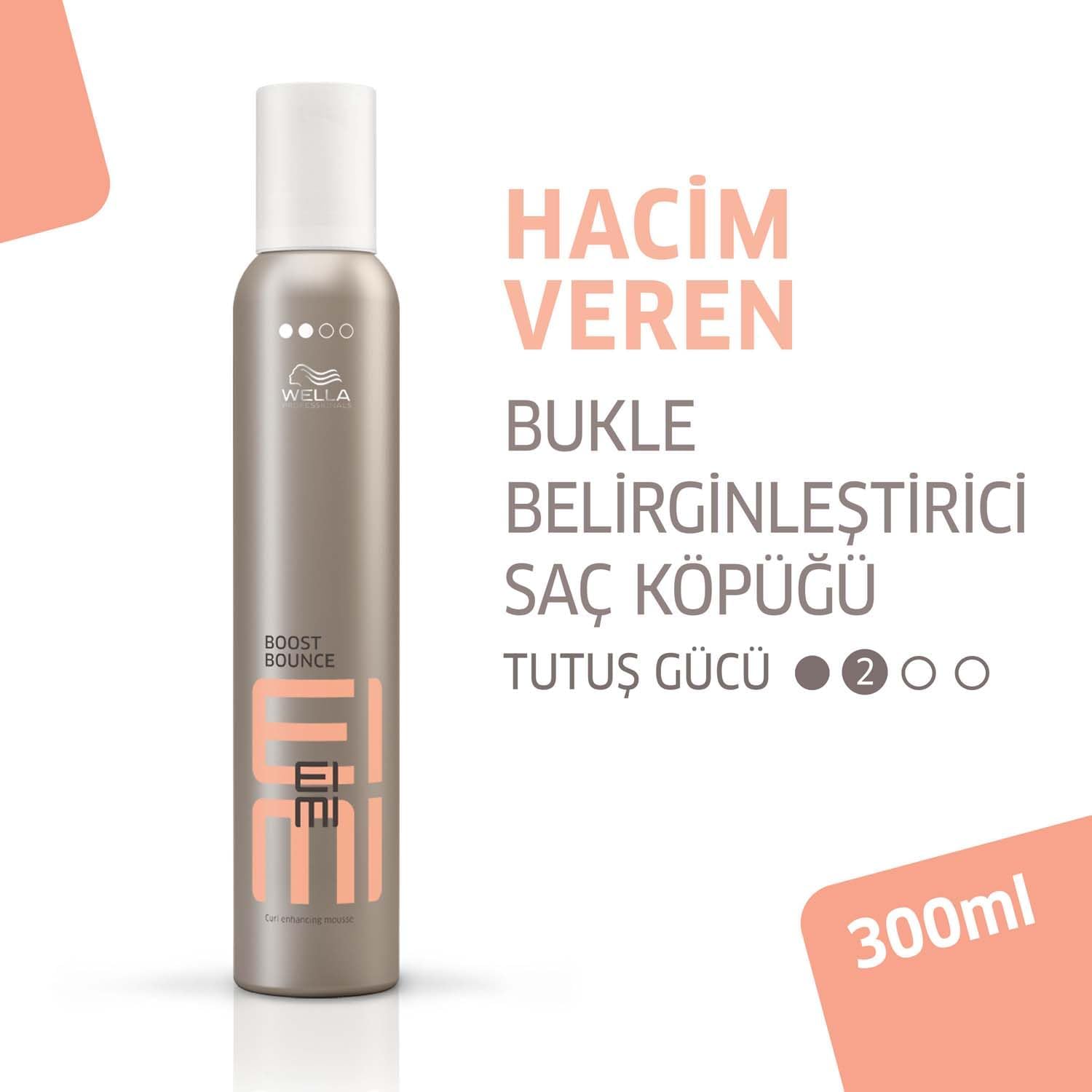 Thumbnail 1 de Wella Professionals EIMI Nutricurls Boost Bounce Curl Mousse (300ml)