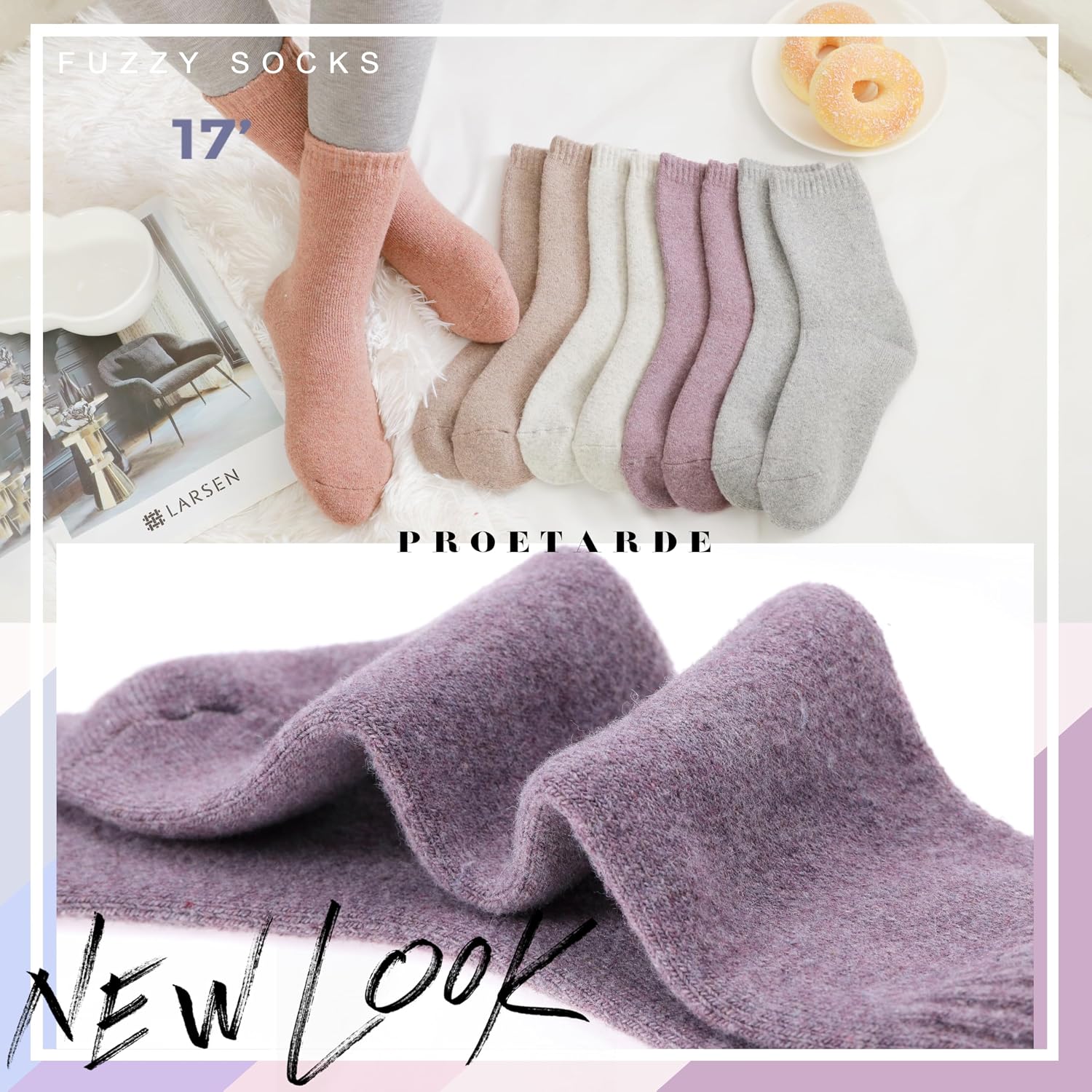 Detalle 2 de PROETRADE Merino Socks 5-Pack