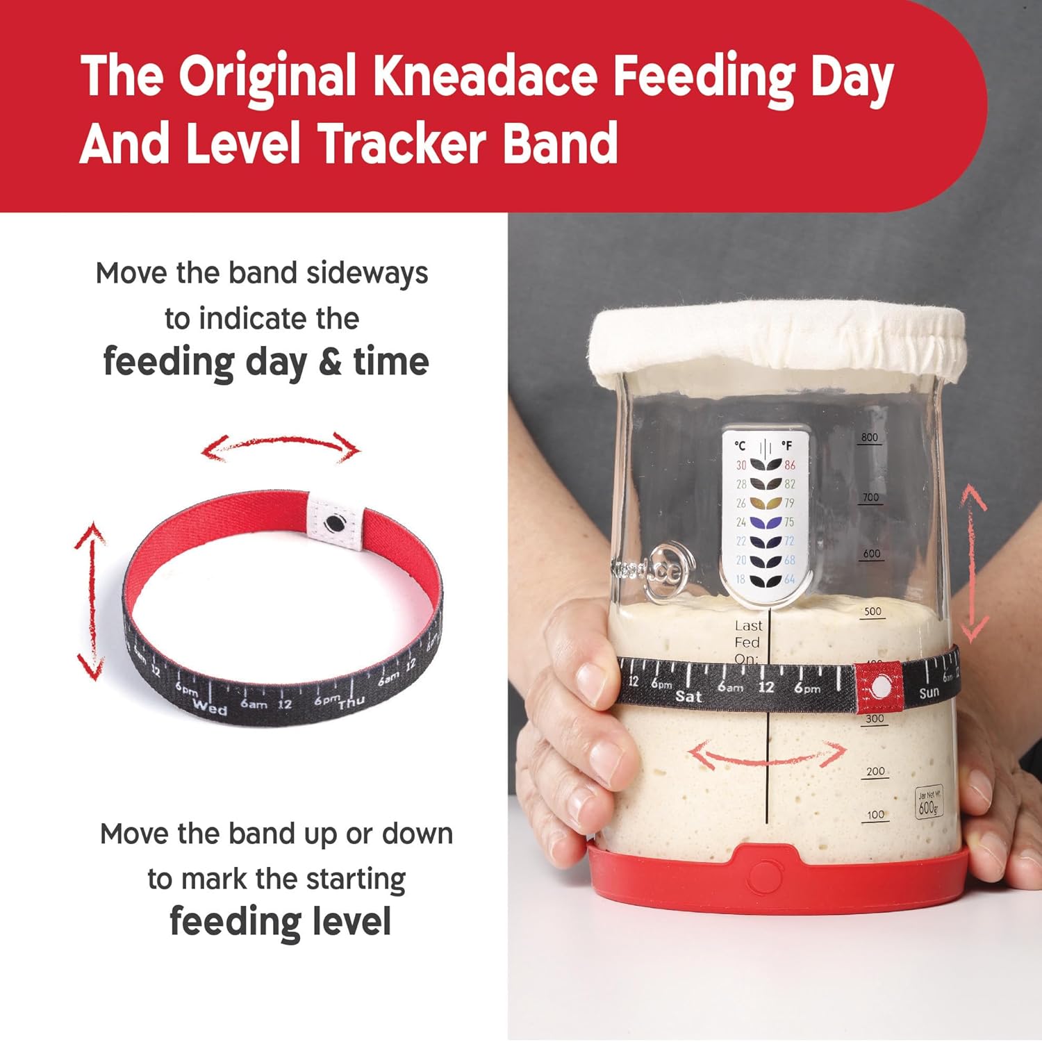 Detalle de KNEADACE Pro KA06 34 oz Starter Kit