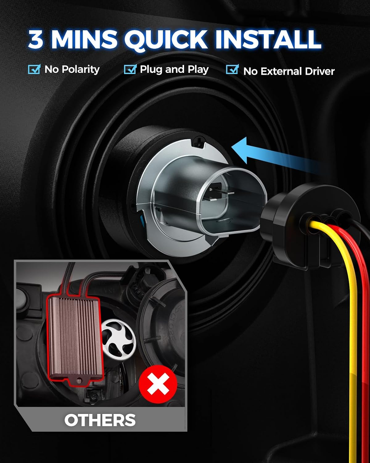 Thumbnail 4 de Marsauto 9006 LED headlight bulbs