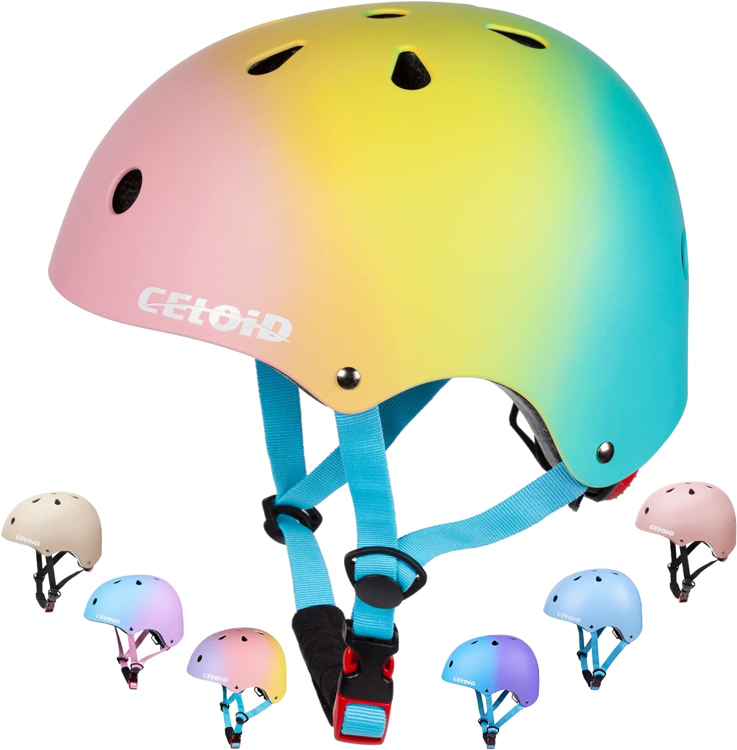 Thumbnail 5 de CELOID Kids Bike Helmet: Protective, Adjustable Multi-Sport Helmet for Ages 2–14