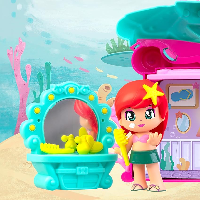 Thumbnail 6 de Famosa Pinypon Casa del Mar Sirenita, 1 figura
