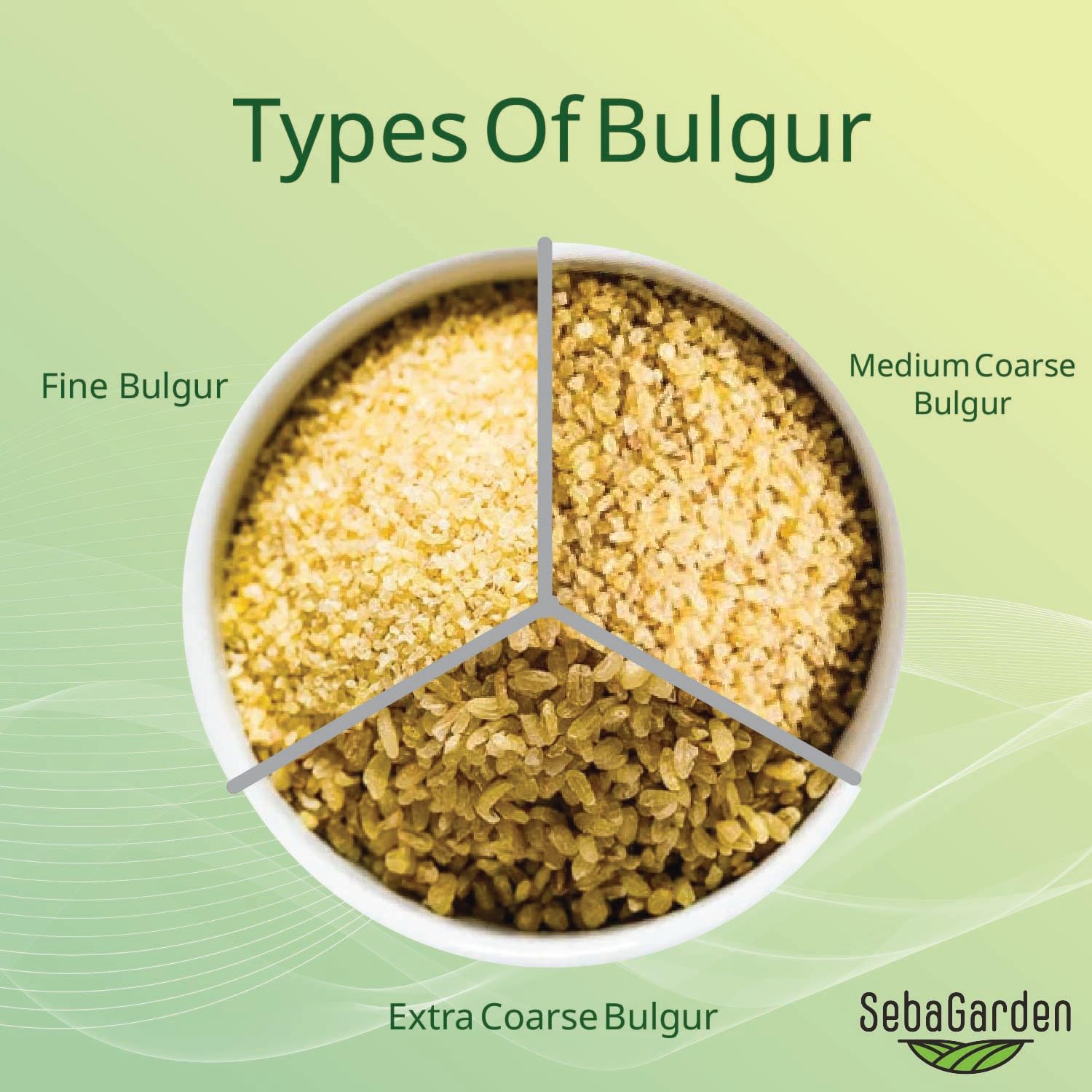 Detalle de Seba Garden Grober Bulgur-Weizen – authentischer türkischer Bulgur, vorgedämpft, 1 kg