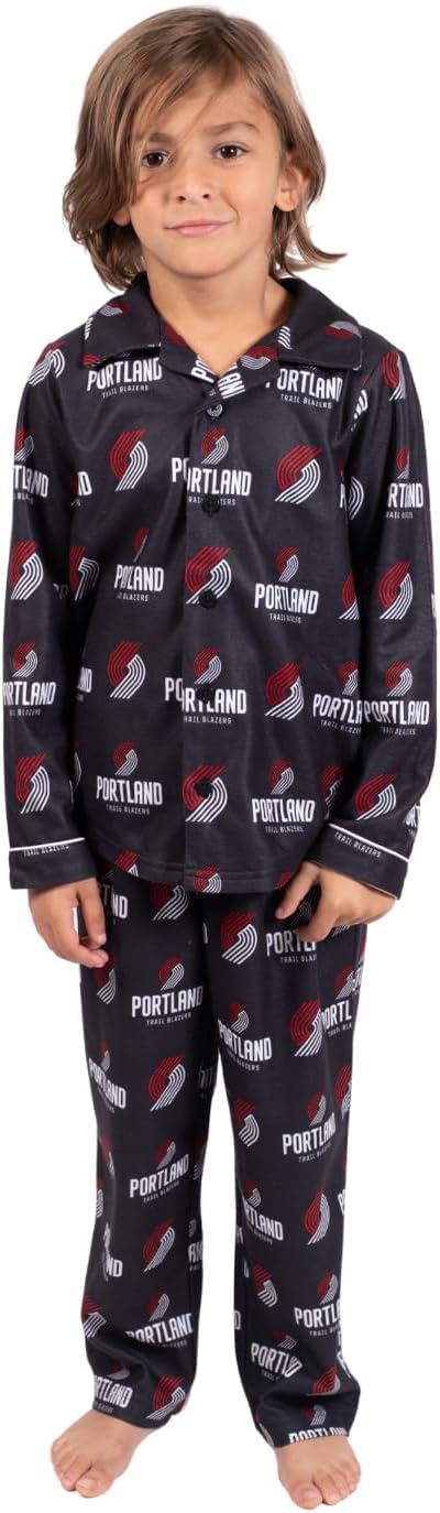 Thumbnail 5 de Ultra Game Youth NBA Official 2-Piece Pajamas Set