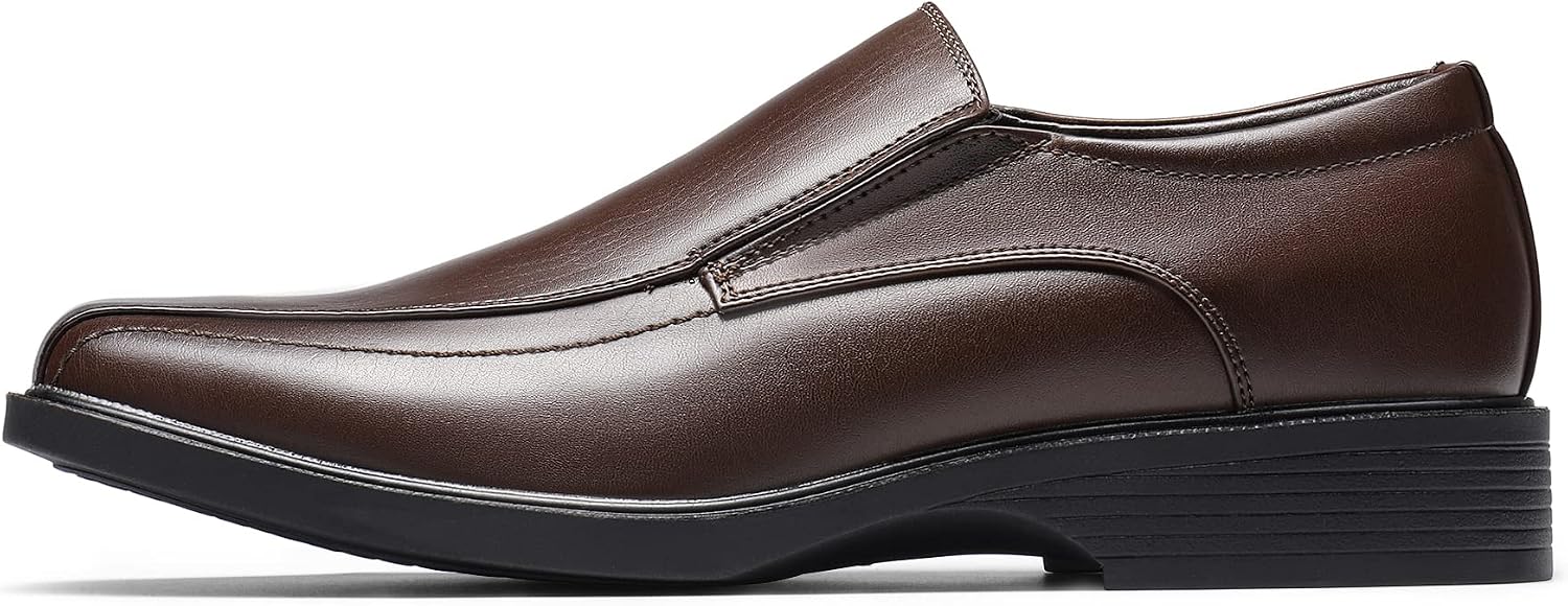 Thumbnail 3 de Bruno Marc Men's Square Toe Dress Loafers Formal Shoes