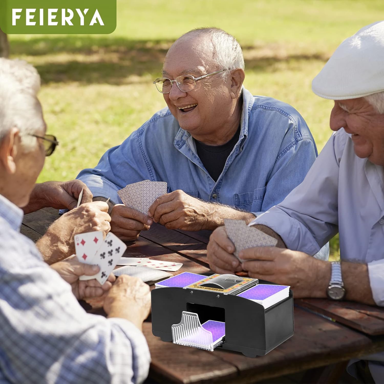 Thumbnail 1 de FEIERYA Automatic Card Shuffler 2-deck 🎴