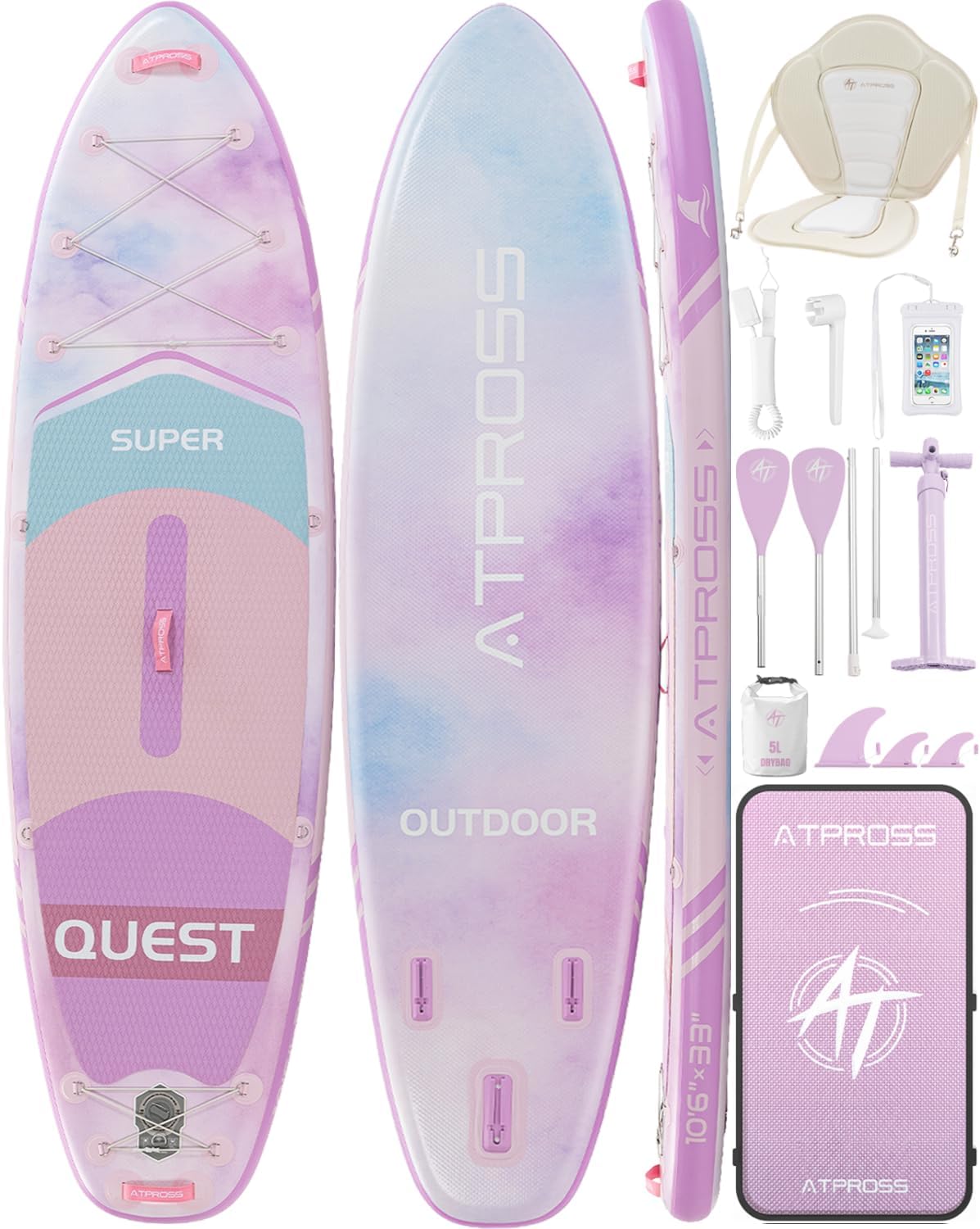 Detalle de Inflatable Paddle Board 10'6
