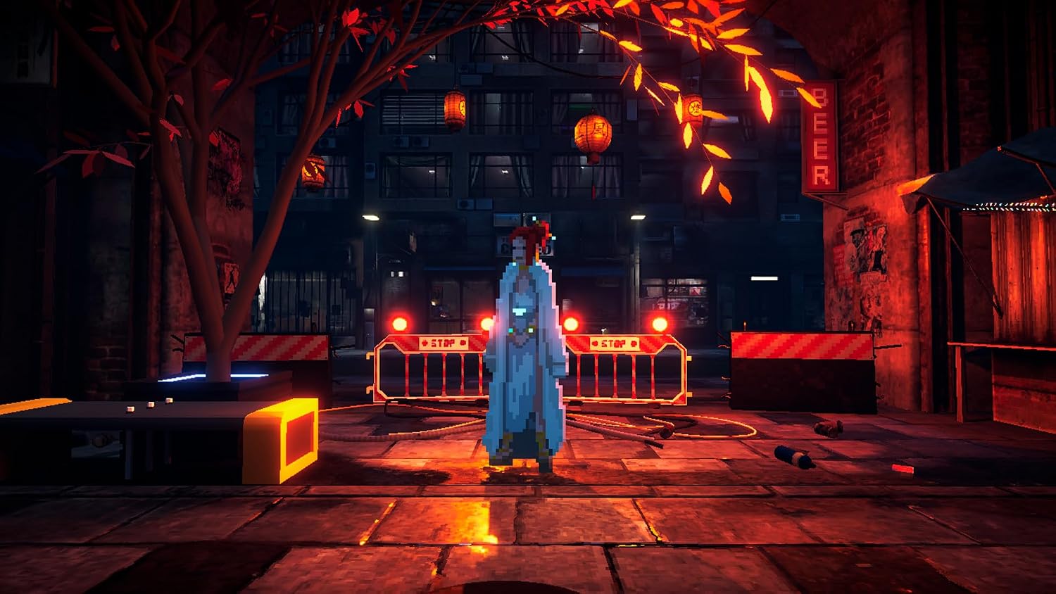 Detalle de NEON BLOOD – Limited Edition für PS5: Cyberpunk-Detektivabenteuer mit rundenbasiertem Kampf