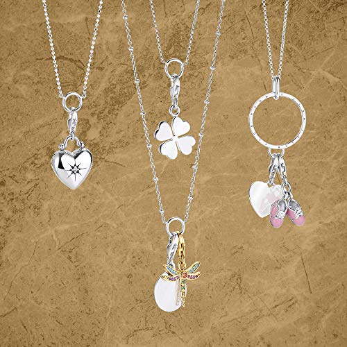 Detalle 1 de Thomas Sabo Pulsera con dijes Rosa/Blanco/Gris 🌸 Plata 925 X0188-581-7-L