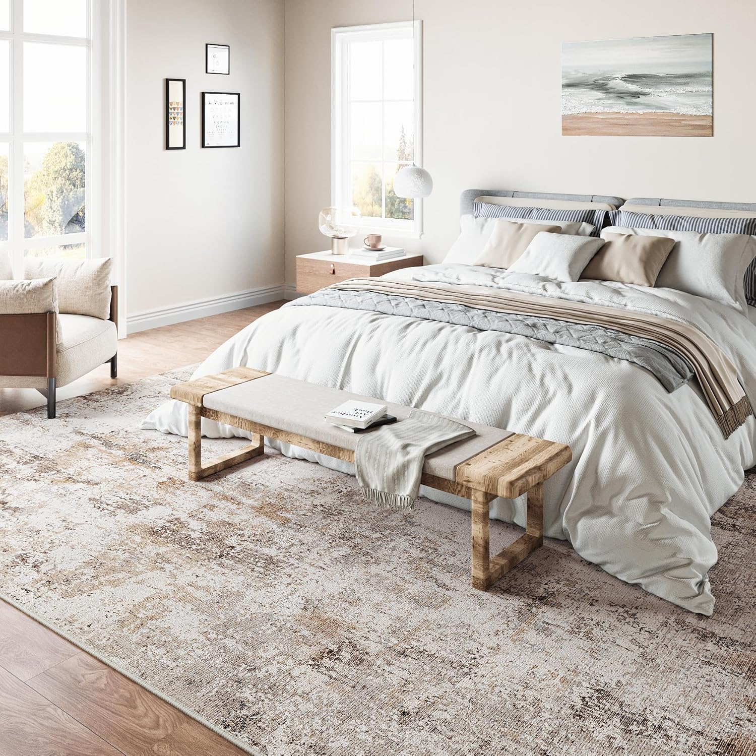 Detalle de HUGEAR Washable Rug 240x300cm