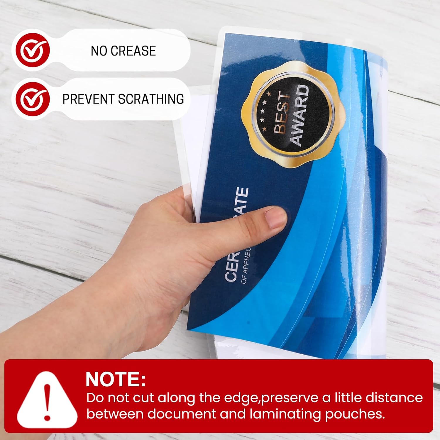 Thumbnail 5 de CAREGY 5 Mil Laminating Pouches (200 Pack) – 9x11.5 Inches