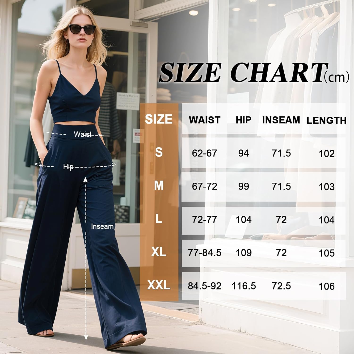 Thumbnail 5 de ACTINPUT Yogahose Damen High Waist – Flared Leggings mit zwei Stoffoptionen