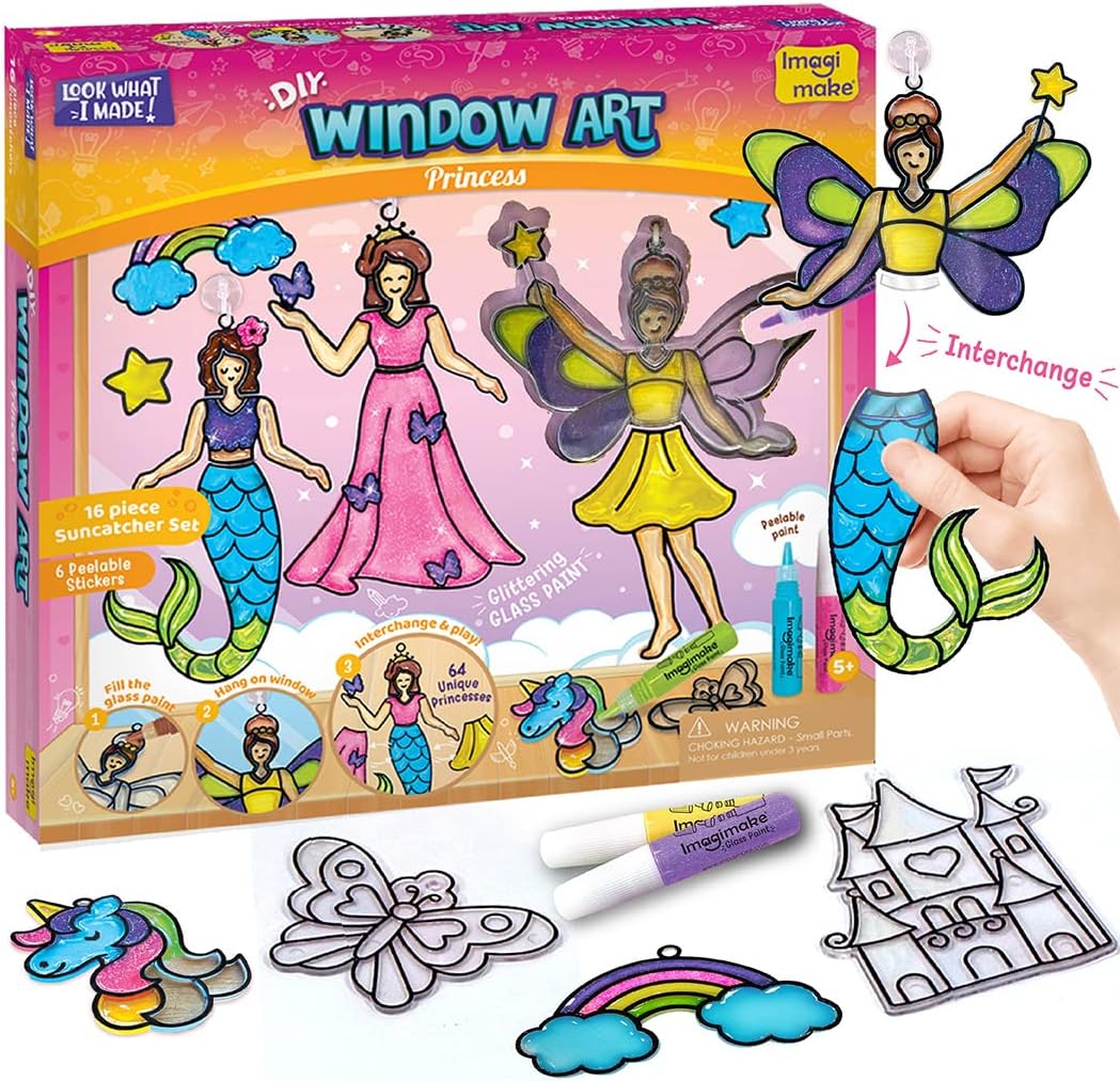 Imagimake Window Art Princess kit 🧸