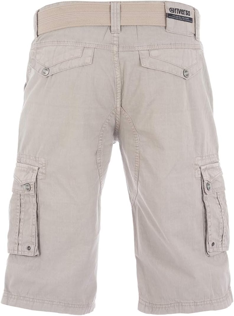 Thumbnail 2 de riverso Kurze Cargo Shorts Herren RIVAnton – Regular Fit, 100% Baumwolle, Gürtel inklusive