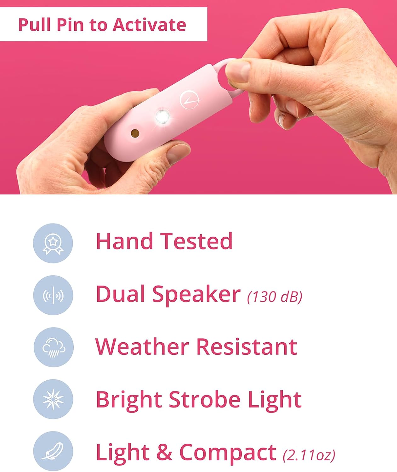 Thumbnail 5 de Vantamo Personal Alarm for Women 130dB